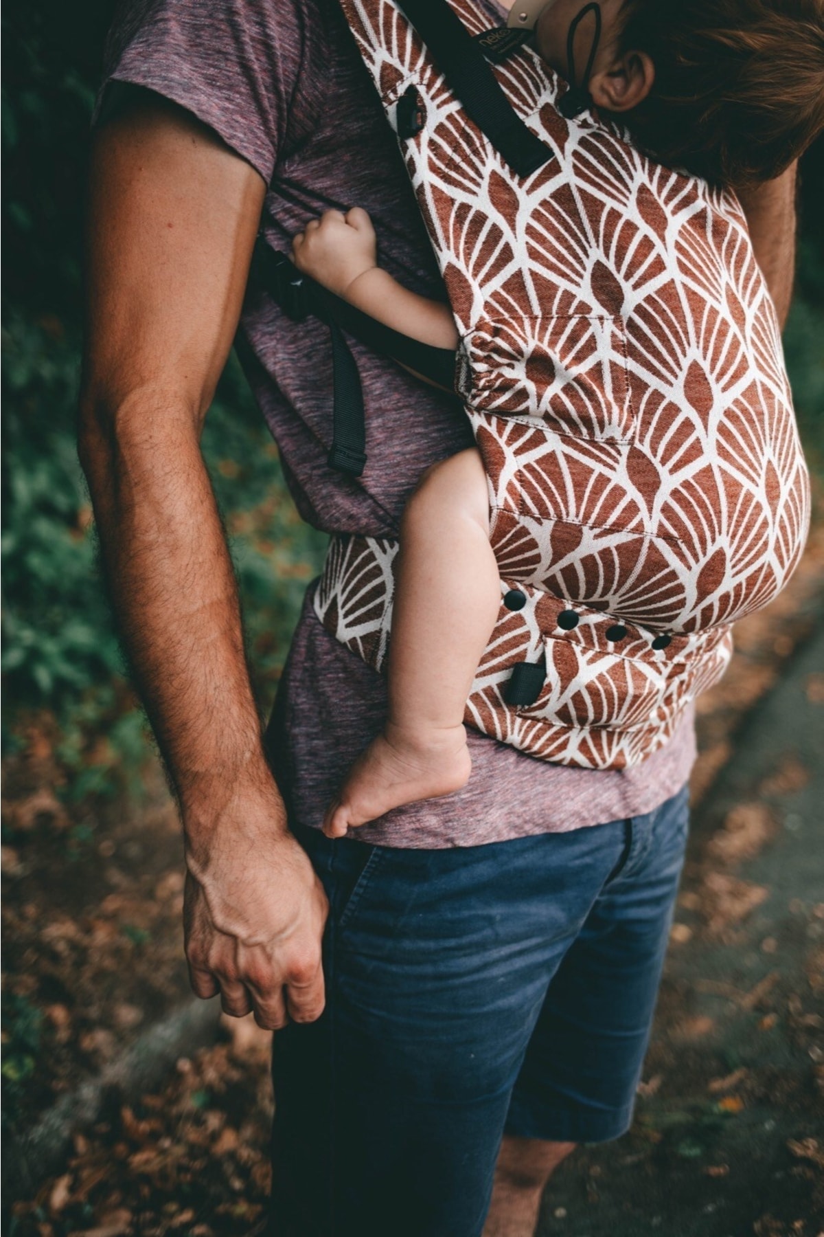 Neko Switch Pamuklu Bebek Kanguru - Mocha fotoğrafı 6 (önizleme)