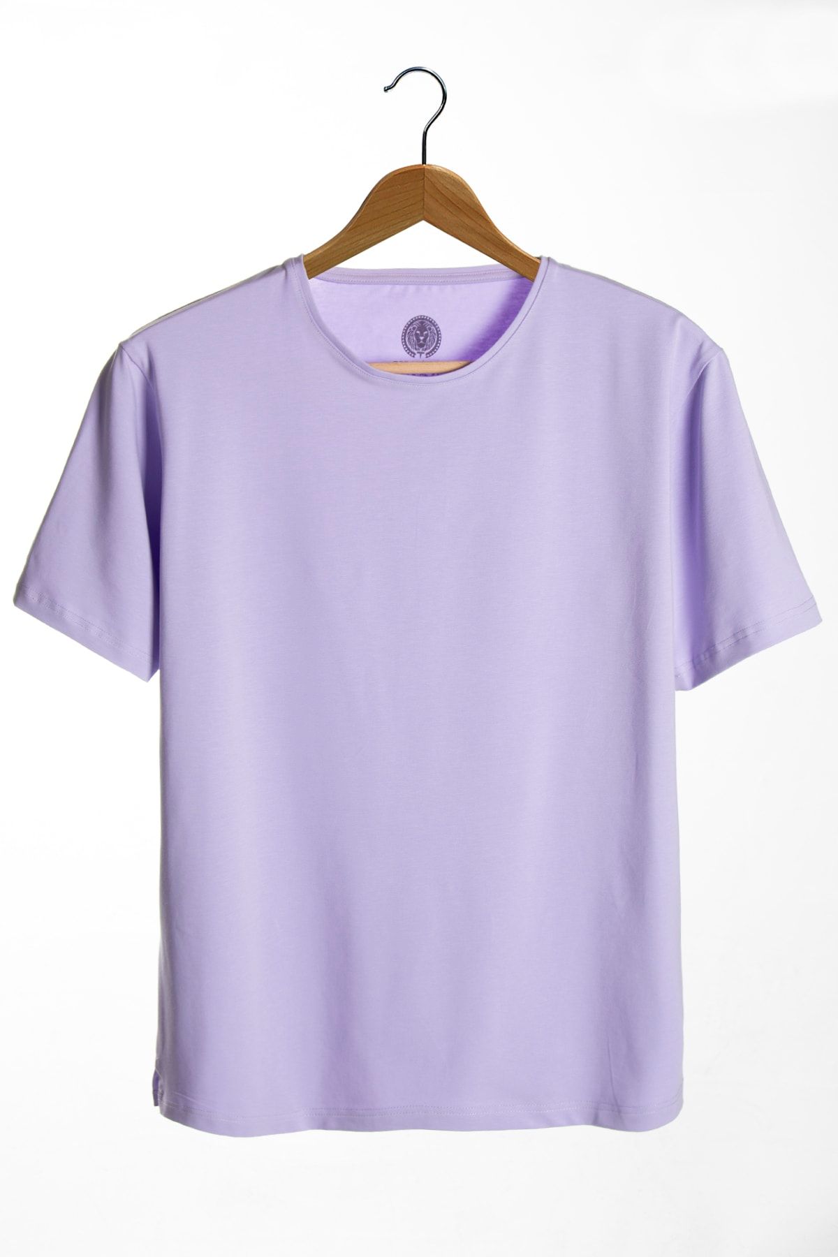 Genel Markalar Unisex Lila Bisiklet Yaka Basic Oversize T shirt Fiyat Yorumlar Trendyol