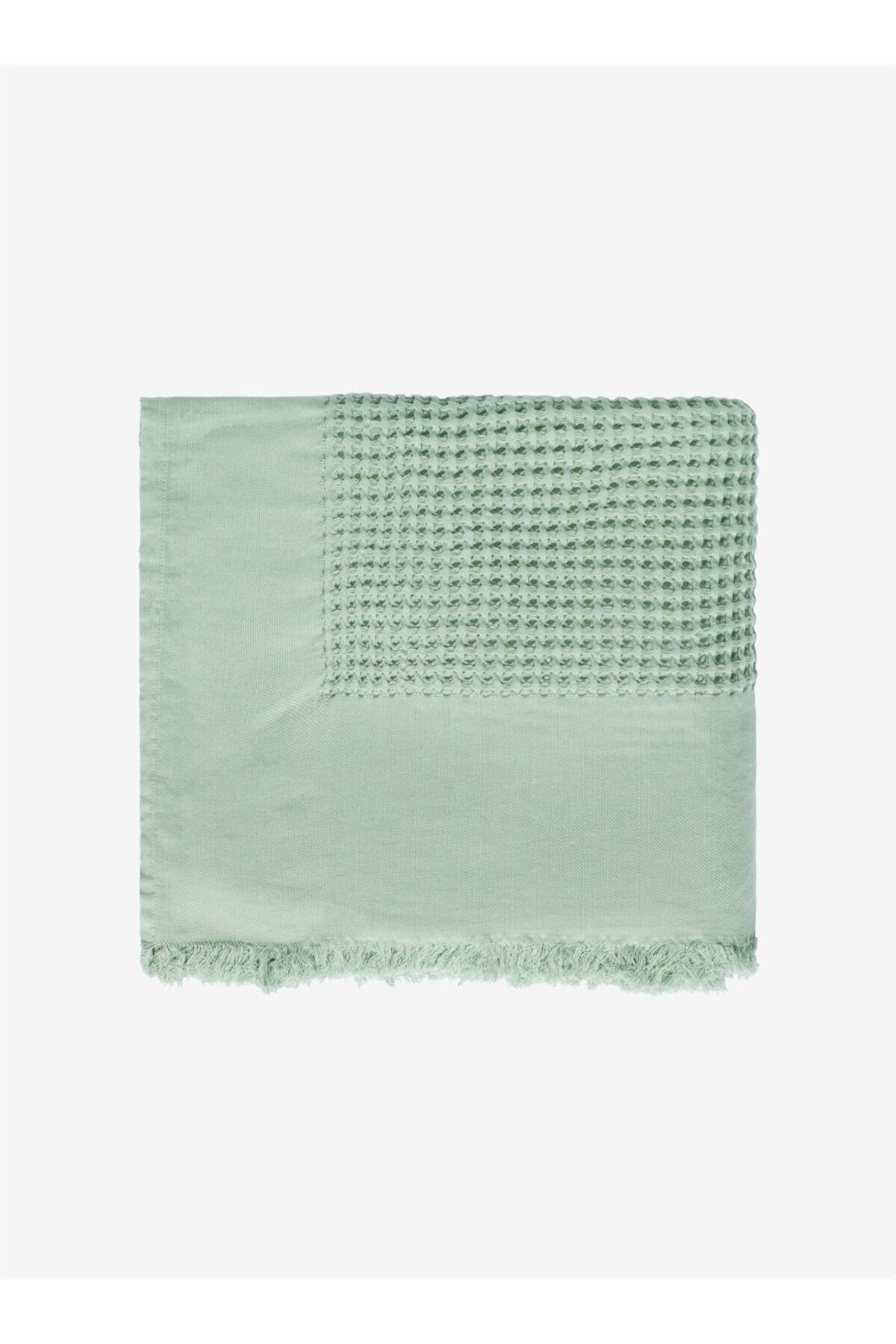 Waffle Yatak Örtüsü Frosty Green 240x260 3