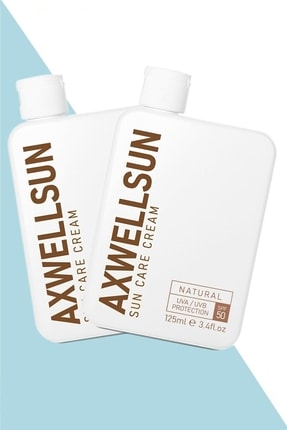 AXWELL 50 Spf 2'li 125ml Fırsat Seti Leke Karşıtı Nemlendirici Yüksek Koruma ...