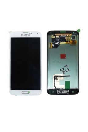 Samsung Galaxy S5 G900 Ekran Lcd Dokunmatik - Beyaz 7060233