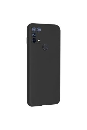 Samsung Galaxy M31 m315 Uyumlu Premiums Silikon Arka Kapak Siyah Kılıf FC1089