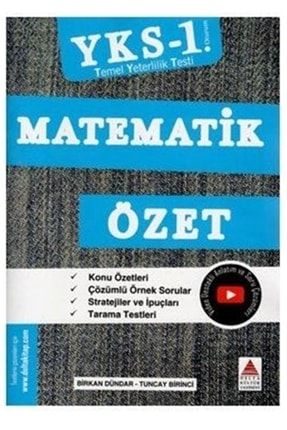 Yks Tyt 1. Oturum Matematik Özet Delta Kültür Yayınları U296734