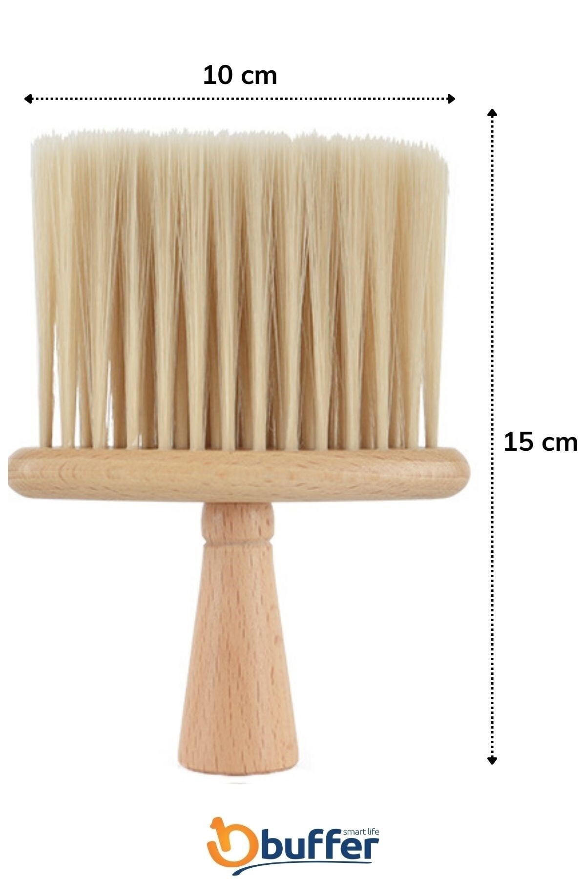 Buffer ® Araba Için Ahşap Saplı Yumuşak Kıl Fırça Detaylı Toz Alma Temizleme Fırçası fotoğrafı 7 (önizleme)