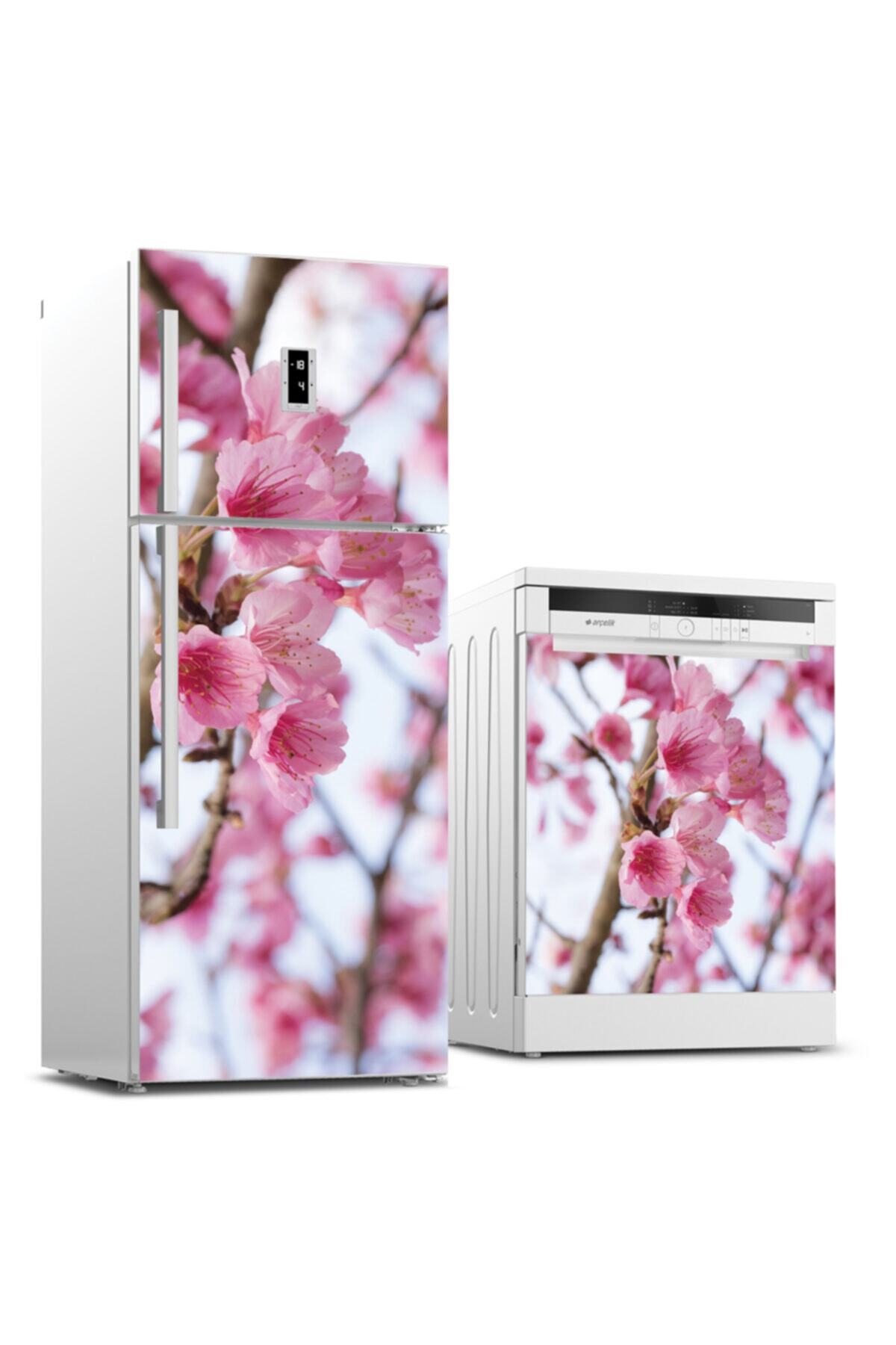Tilki Dünyası-Refrigerator and Dishwasher Set Sticker 0006 1
