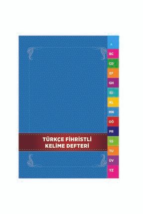 Defter Kelime Fihristi Türkçe Karatay Yayınevi Karton Kapak 153-08-4308 3760.50335