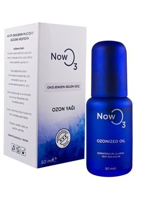 Blue Ozonized Oil - Ozon Yağı 50 Ml Aktif Oksijenle Hasarlı Cilt Bakımı NOWOOZONYAGI