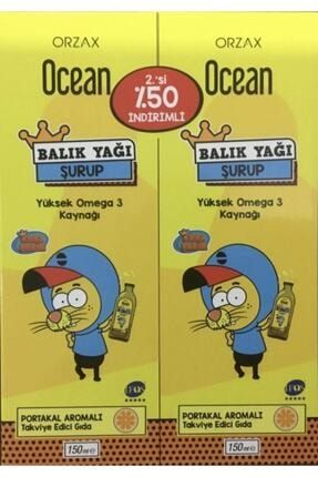 Ocean Portakal Aromalı Balık Yağı Şurup 150 Ml ONR00043