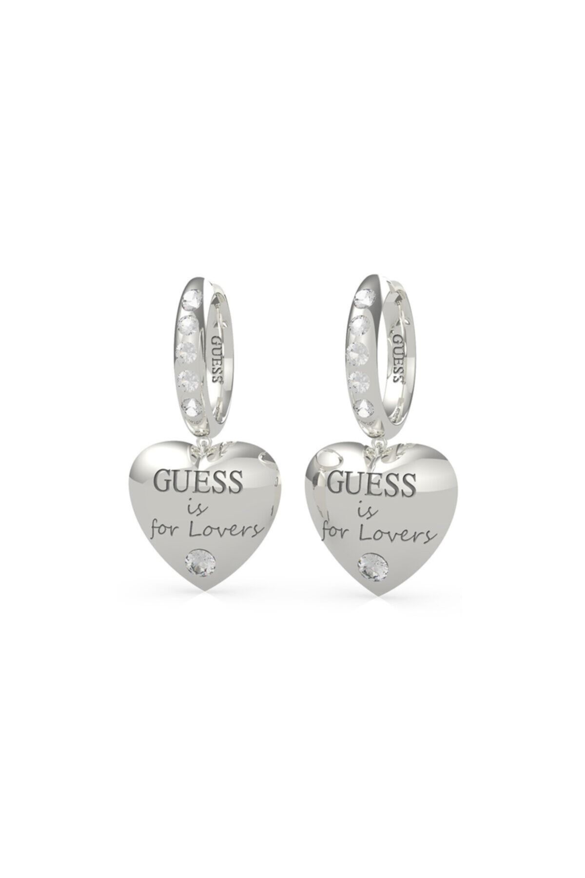 Guess shop silver earrings