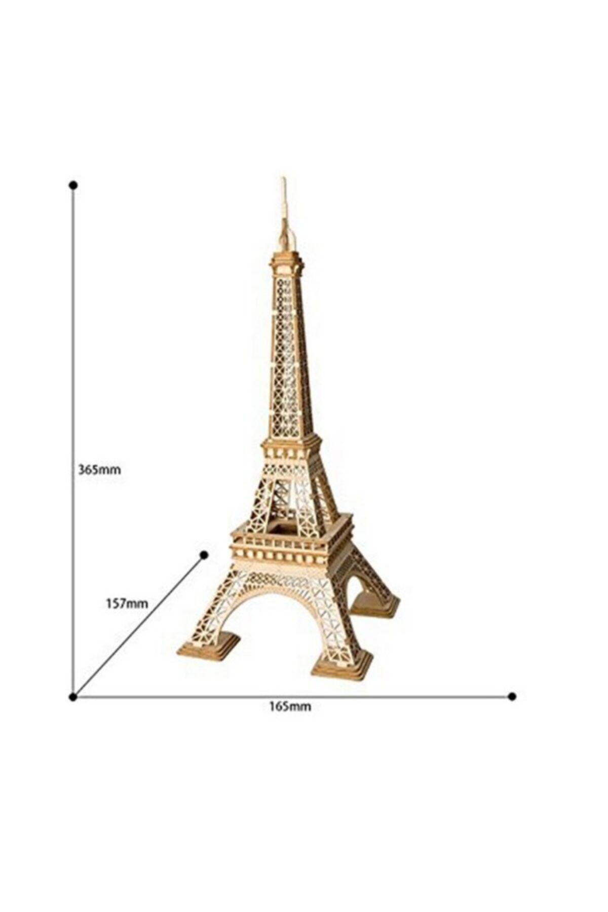 Robotime-3D Wooden Puzzle Eiffel Tower- TG501 2