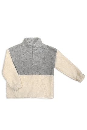Kadın Oversize Peluş Sweatshirt NOSE 1412