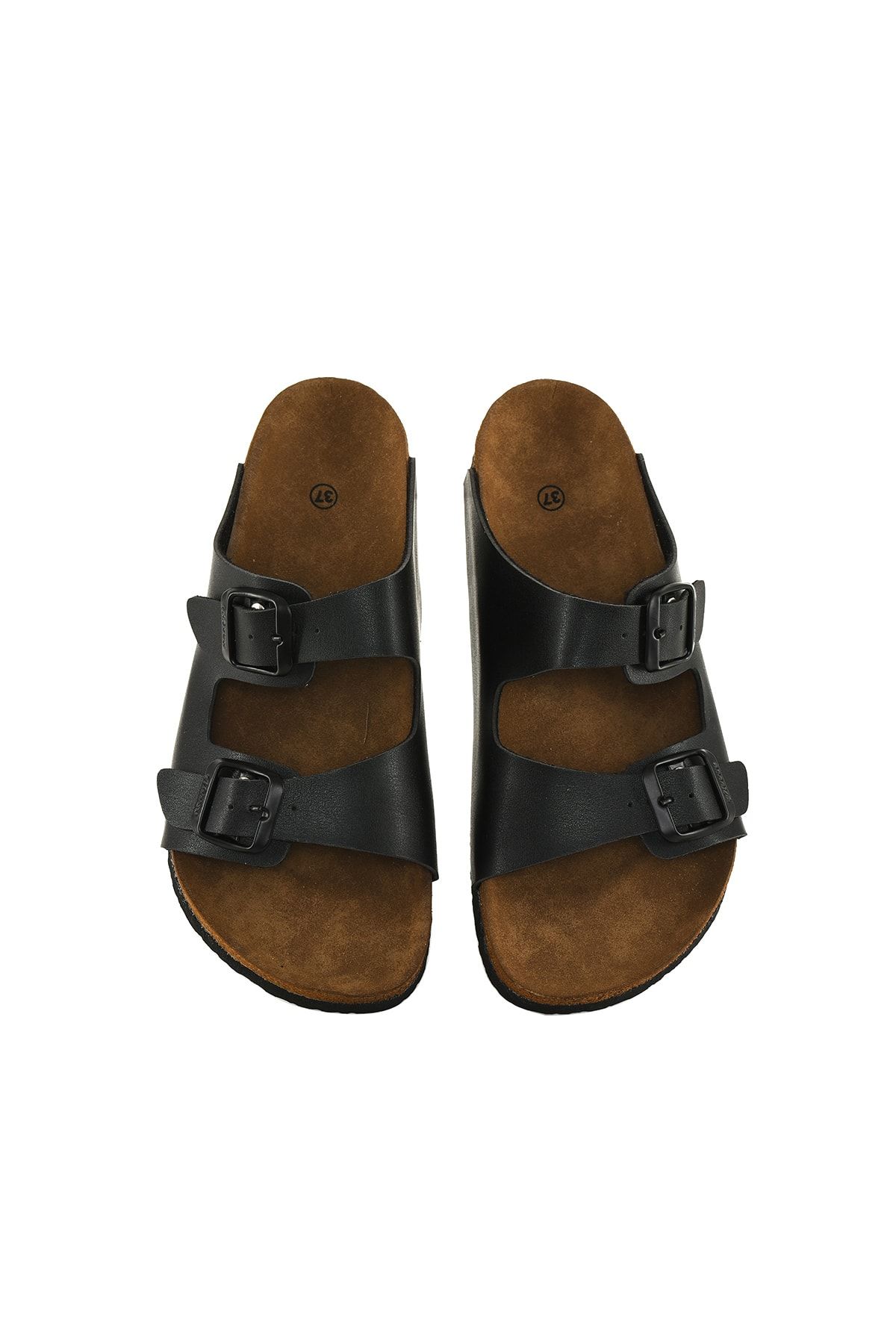 JustBow-Παντόφλες Unisex Tan 6