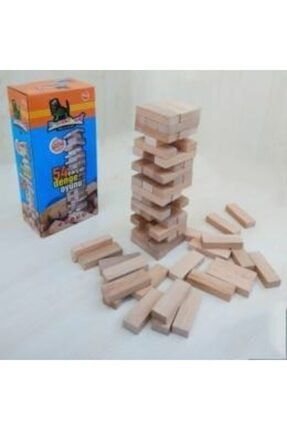 nani toys 54 parca ahsap jenga oyunu