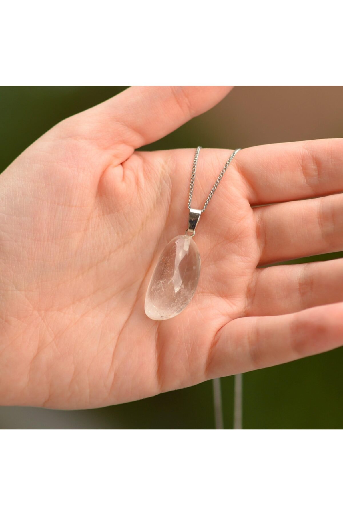 tas sandigi kristal kuvars tasi sekilsiz kolye fiyati yorumlari trendyol