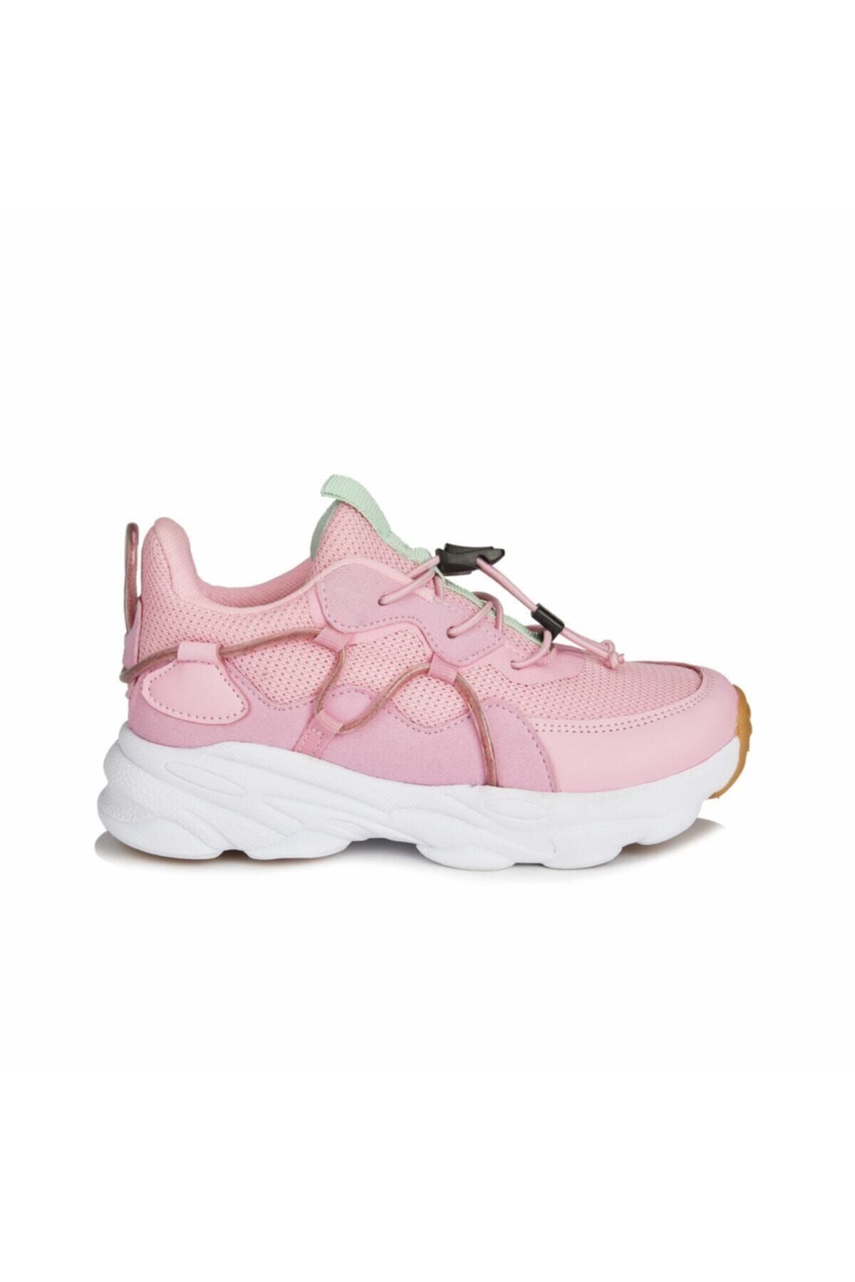 Kız Çocuk Pembe Sneaker Ayakkabı 346.p20k.160-06