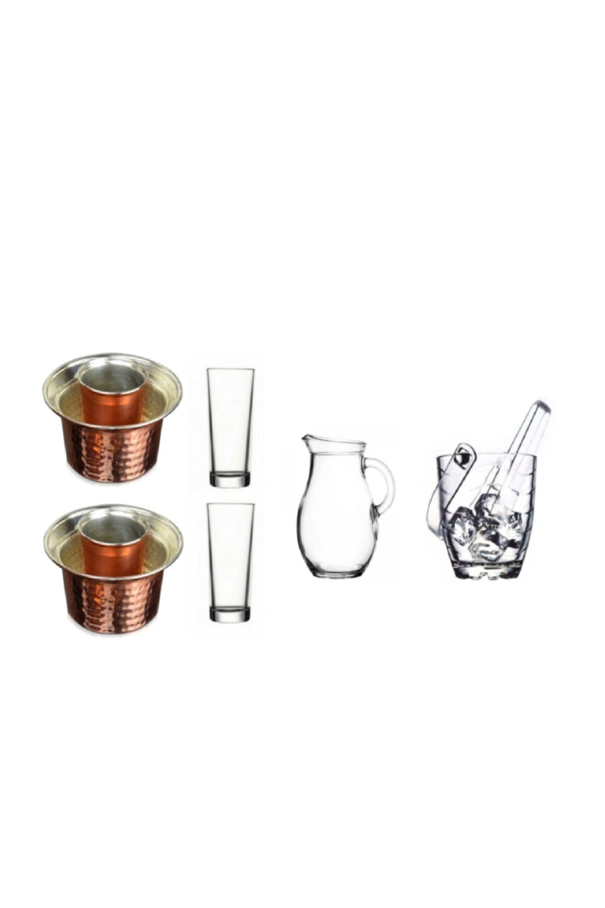 Paşabahçe 7 Parça Rakı Ehlikeyf Ve Buz Kovasi Set - Fiyatı, Yorumları