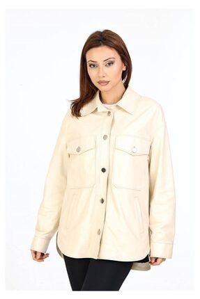 Kadın Beyaz Ceket PZR-BK-1683 - 20360