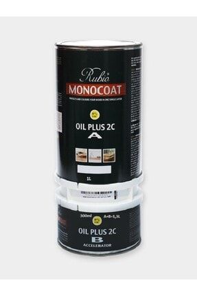 Ahşap Yağı Rubio Monocoat 1,3L BLACK Oil Plus 2C 1,3L