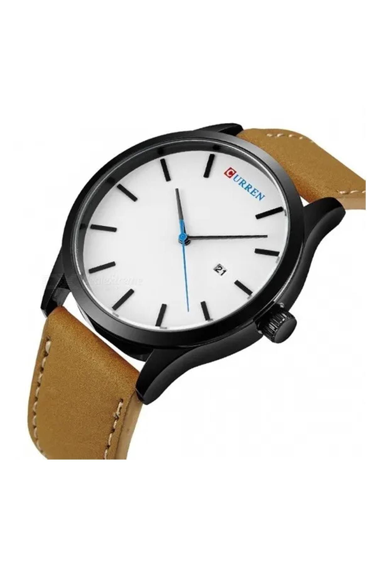 Curren 8214 Calendar Strap Men s Wristwatch