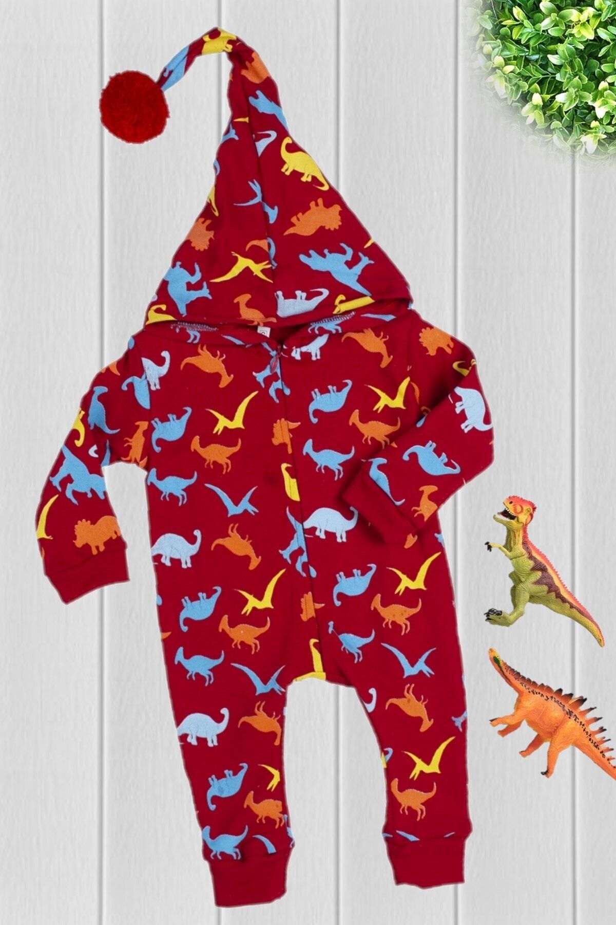 Hooded dinosaur jumpsuit new arrivals