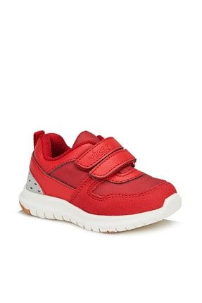 Solo Çift Cırtlı Spor Ayakkabı Kırmızı 346E19K11703