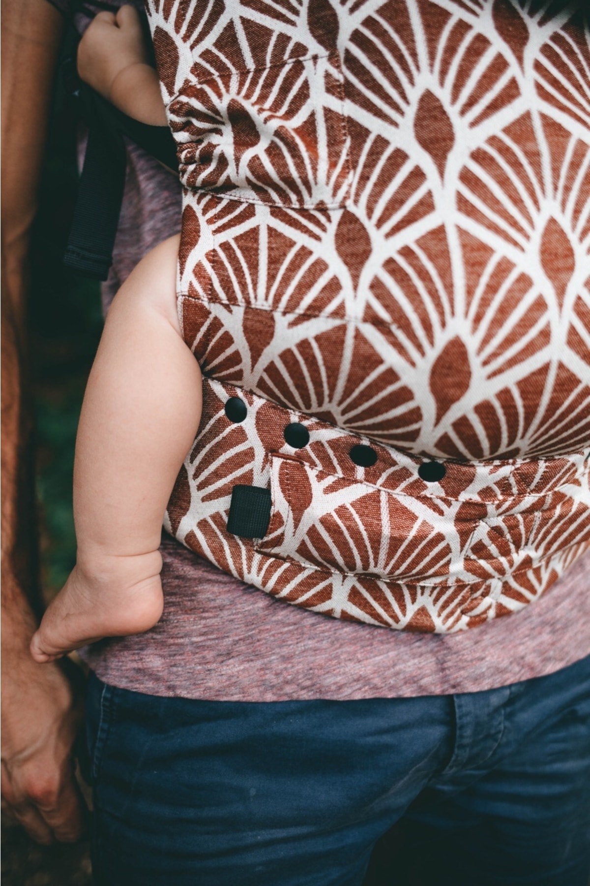 Neko Switch Pamuklu Bebek Kanguru - Mocha fotoğrafı 5 (önizleme)