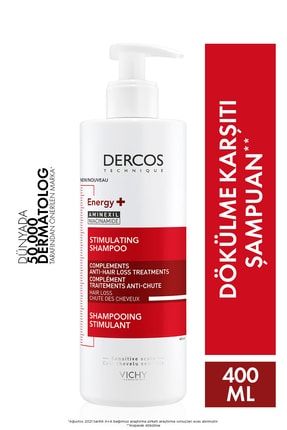 Dercos Energy Saç Dökülmesi Karşıtı Şampuan 400 ml 3337871322243
