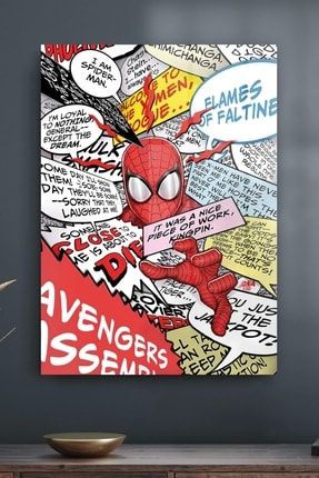 Cam Tablo Spider-man Comics DCVT-1951