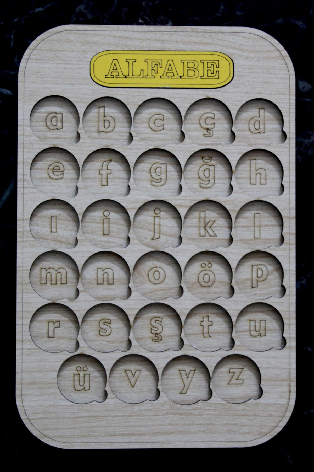 بازی آموزشی چوبی رنگارنگ تتریس بولتاک و مجموعهٔ دو تکهٔ الِف با محصول