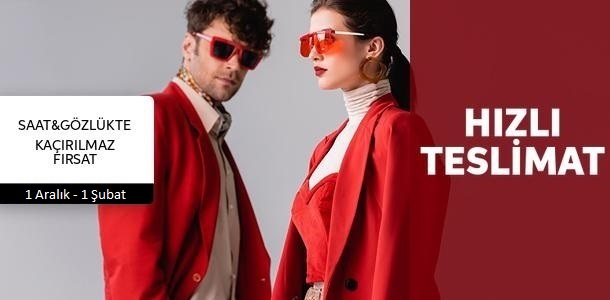 Saat & G&ouml;zl&uuml;kte Hızlı Teslimatlı &Uuml;r&uuml;nler