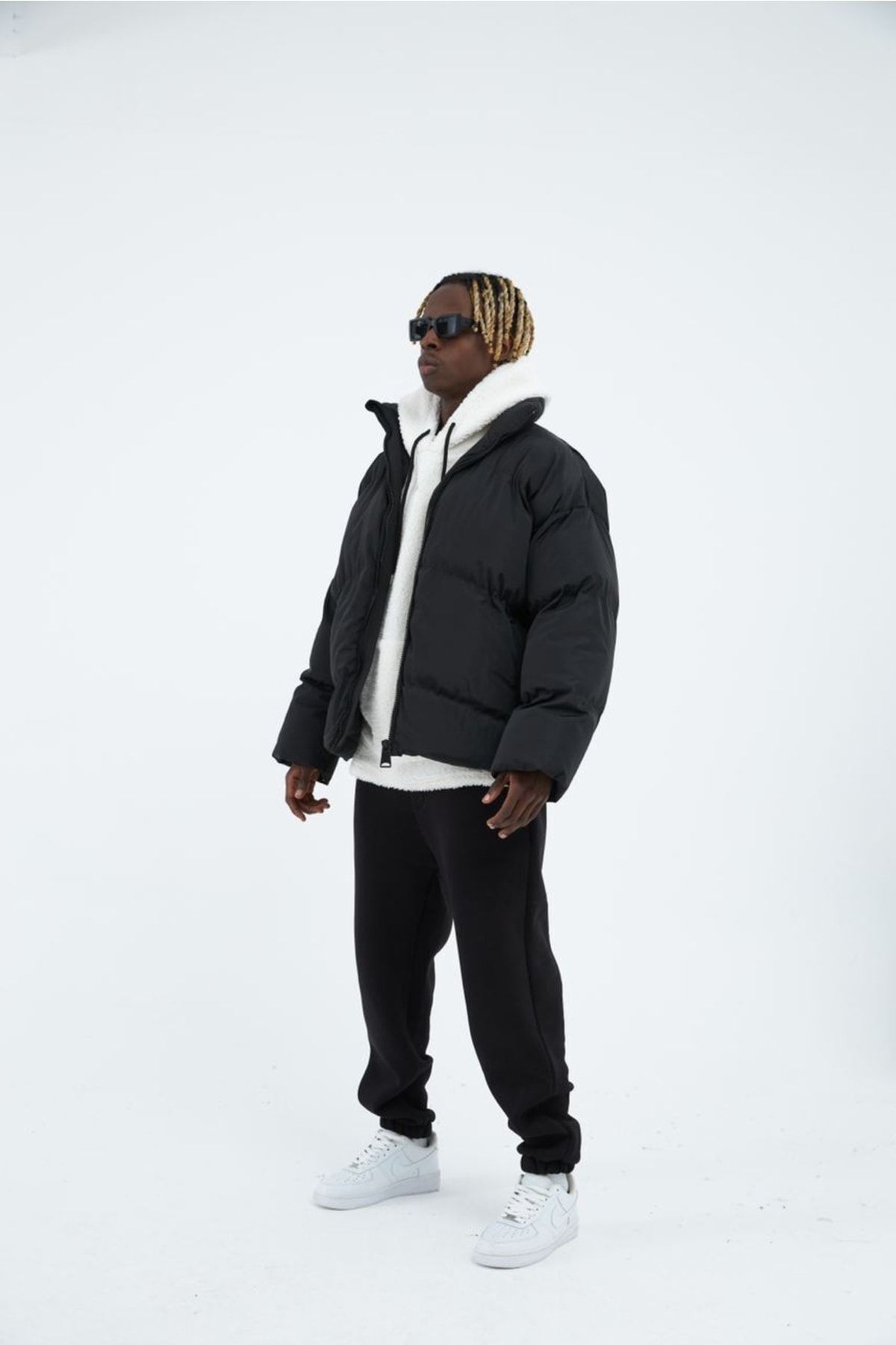 revartmoda A Kalite Oversize Şişme Mont