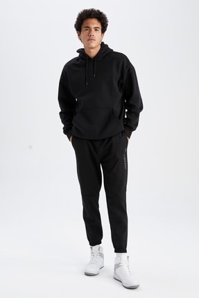 DeFacto Fit Standart Fit Geri D&ouml;n&uuml;ş&uuml;ml&uuml; Jogger Eşofman Altı