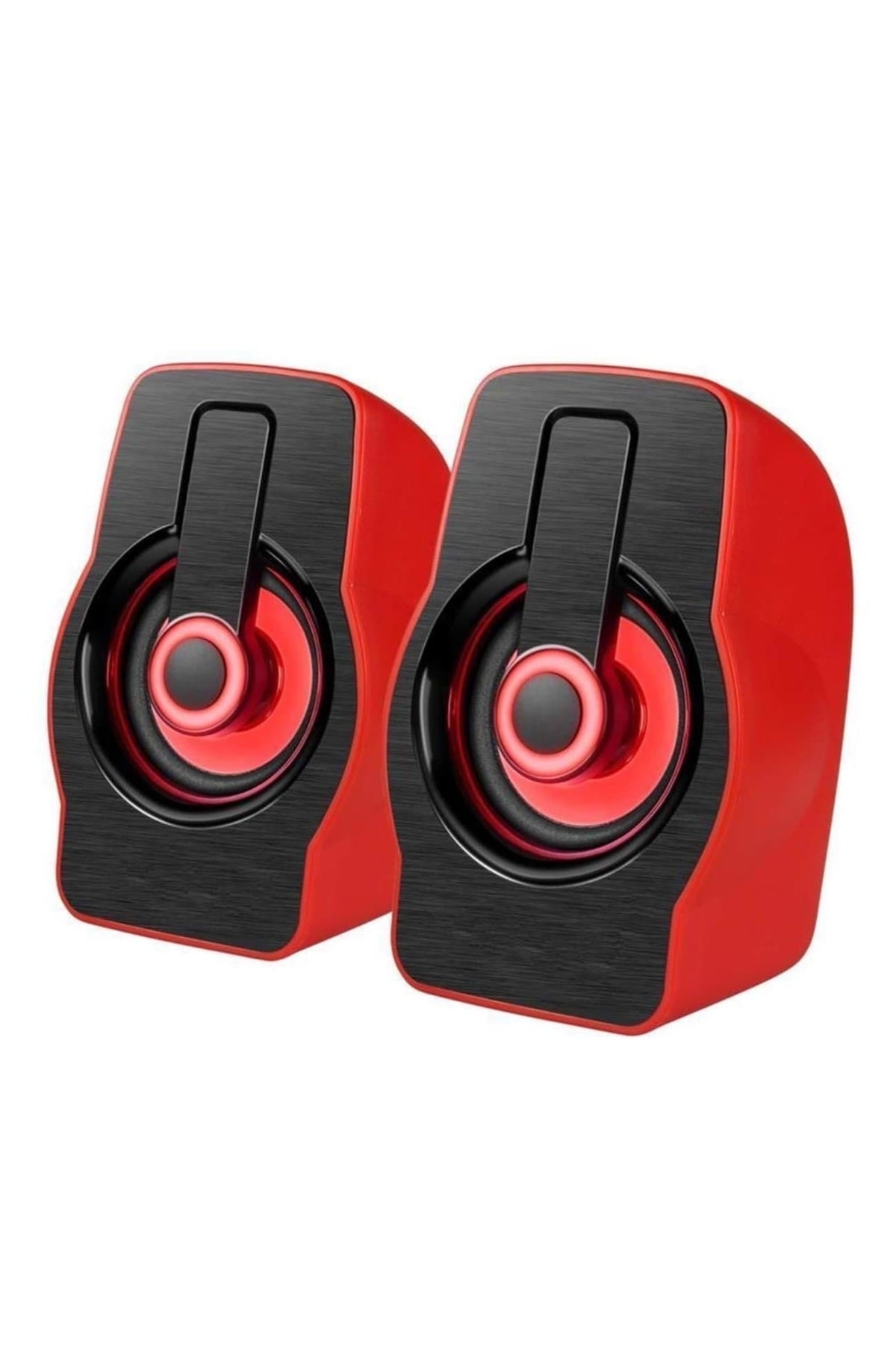 Usb Hoparlör Ft-185 2.0 Speaker Ekstra Bass Hoparlör Ses Sistemi 1+1