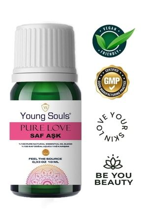 Aromatherapy Pure Love Essential Oil Blend Saf Aşk Uçucu Yağ Karışımı 10 ml YSPURELOVE01MB