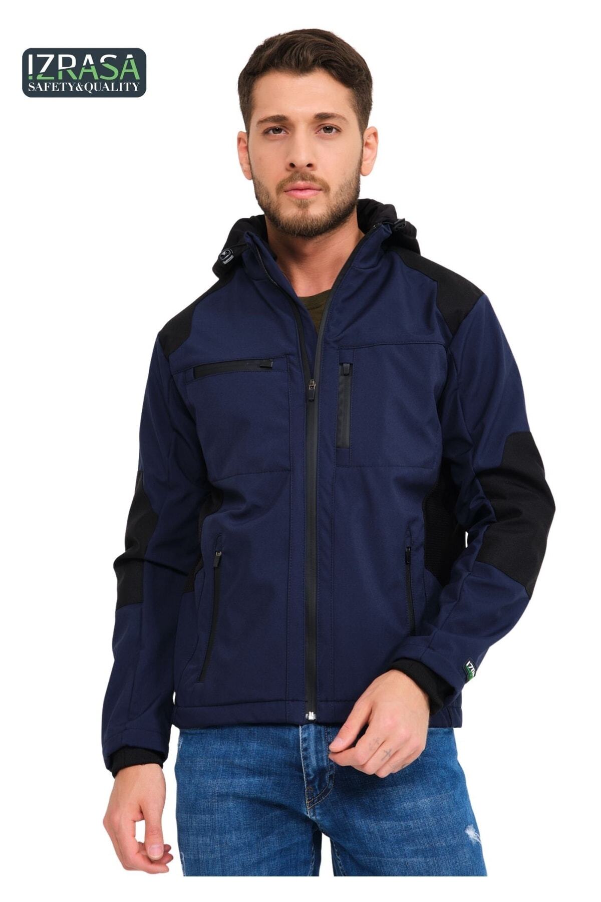 ™ Pro-line Softshell Kumaş Özel Tasarım Lacivert Technical Mont — سرمه‌ای SM — تصویر 4 از 8