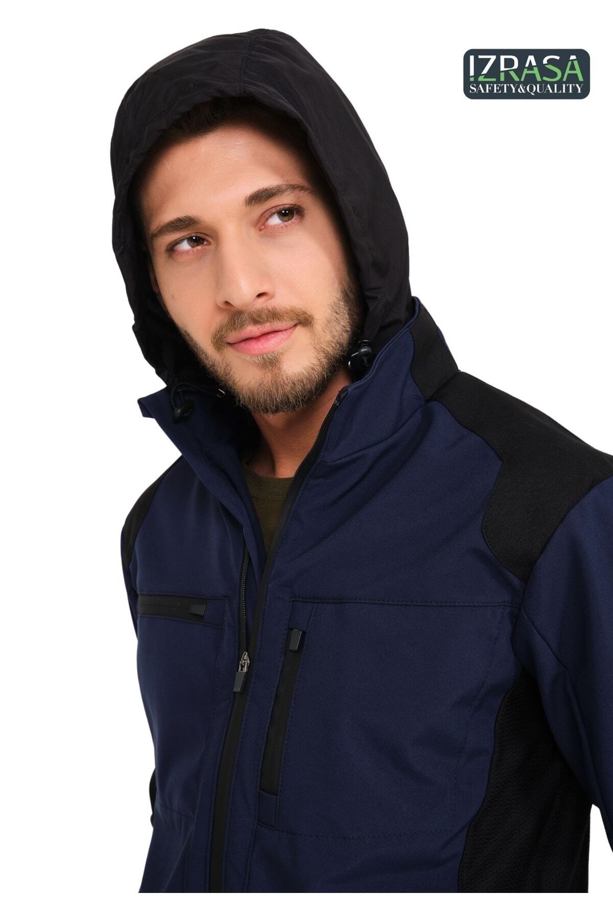 ™ Pro-line Softshell Kumaş Özel Tasarım Lacivert Technical Mont — سرمه‌ای SM — تصویر 8 از 8