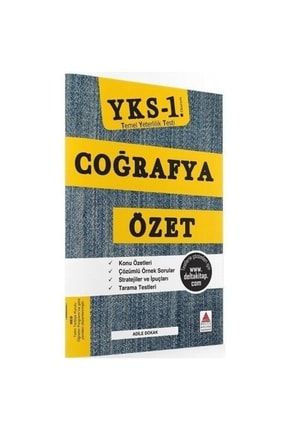 Yks Tyt Coğrafya 1 Oturum Delta Kültür Kitap U280779