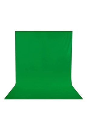 2x3m Yeşil Fon Perde Background - Green Screen Ürün Ve Video Çekimi Yeşil Perde 2x3m