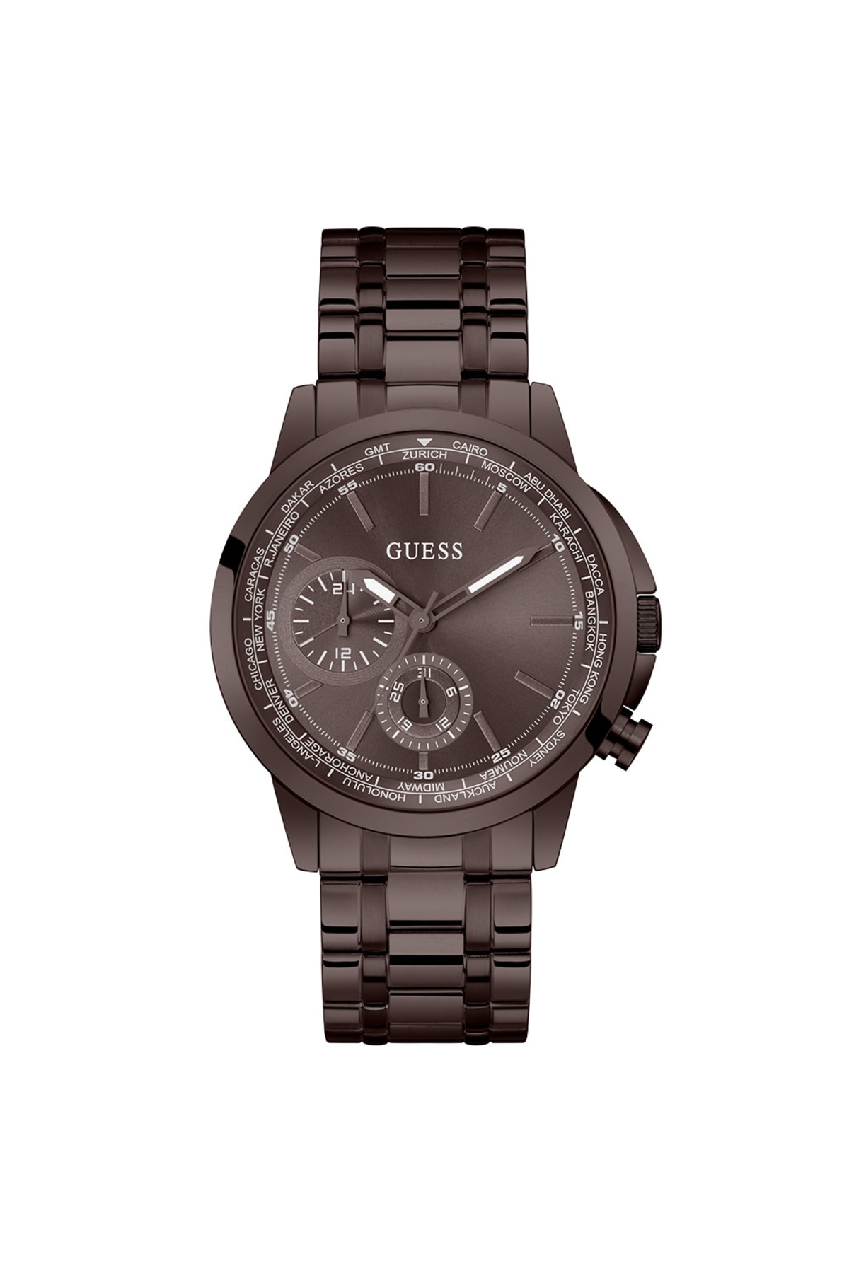 ساعت مردانه قهوه ای گسGuess | GUGW0490G5 اورجینال - تصویر 2