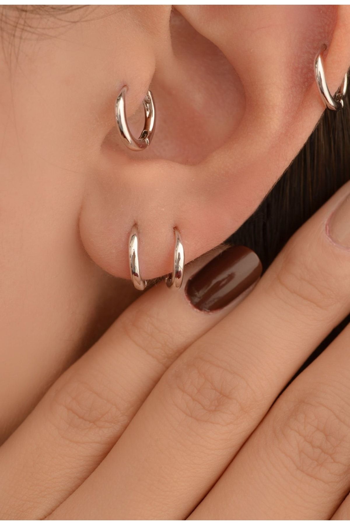 Captive cheap hoop earrings