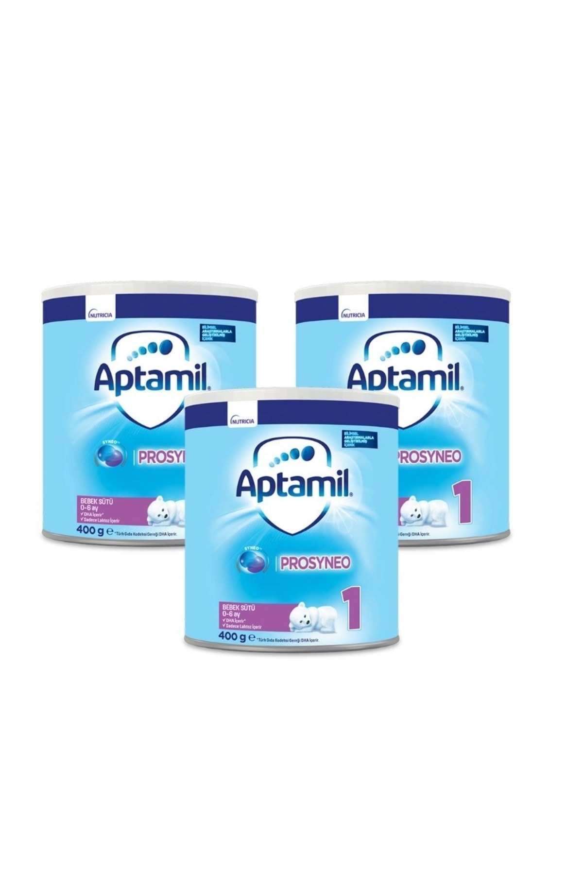 Aptamil Prosyneo 1 Numara Bebek Sütü 400gr 3'lü Paket