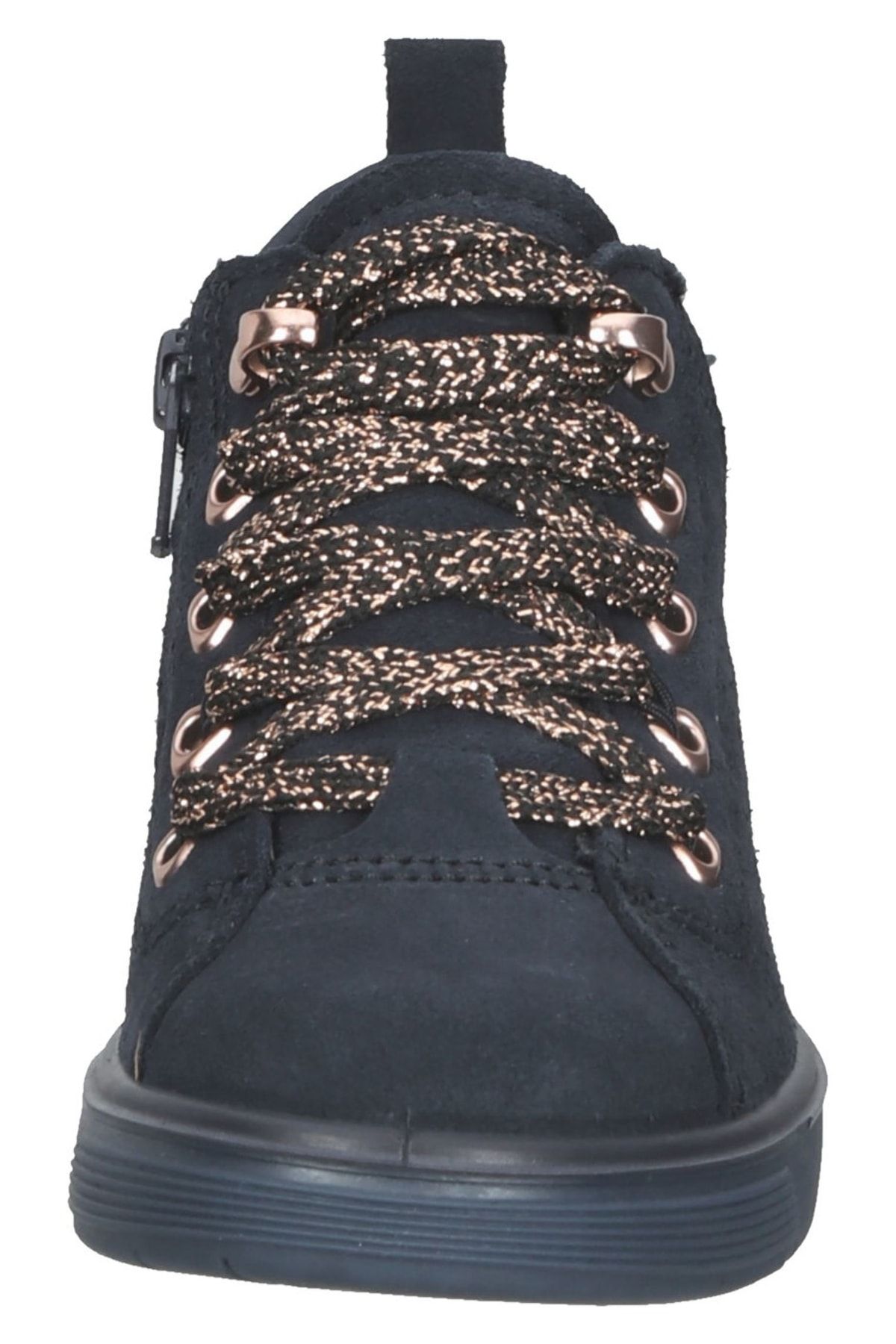 Ecco Sneaker Dunkelblau Flacher Absatz QV7016