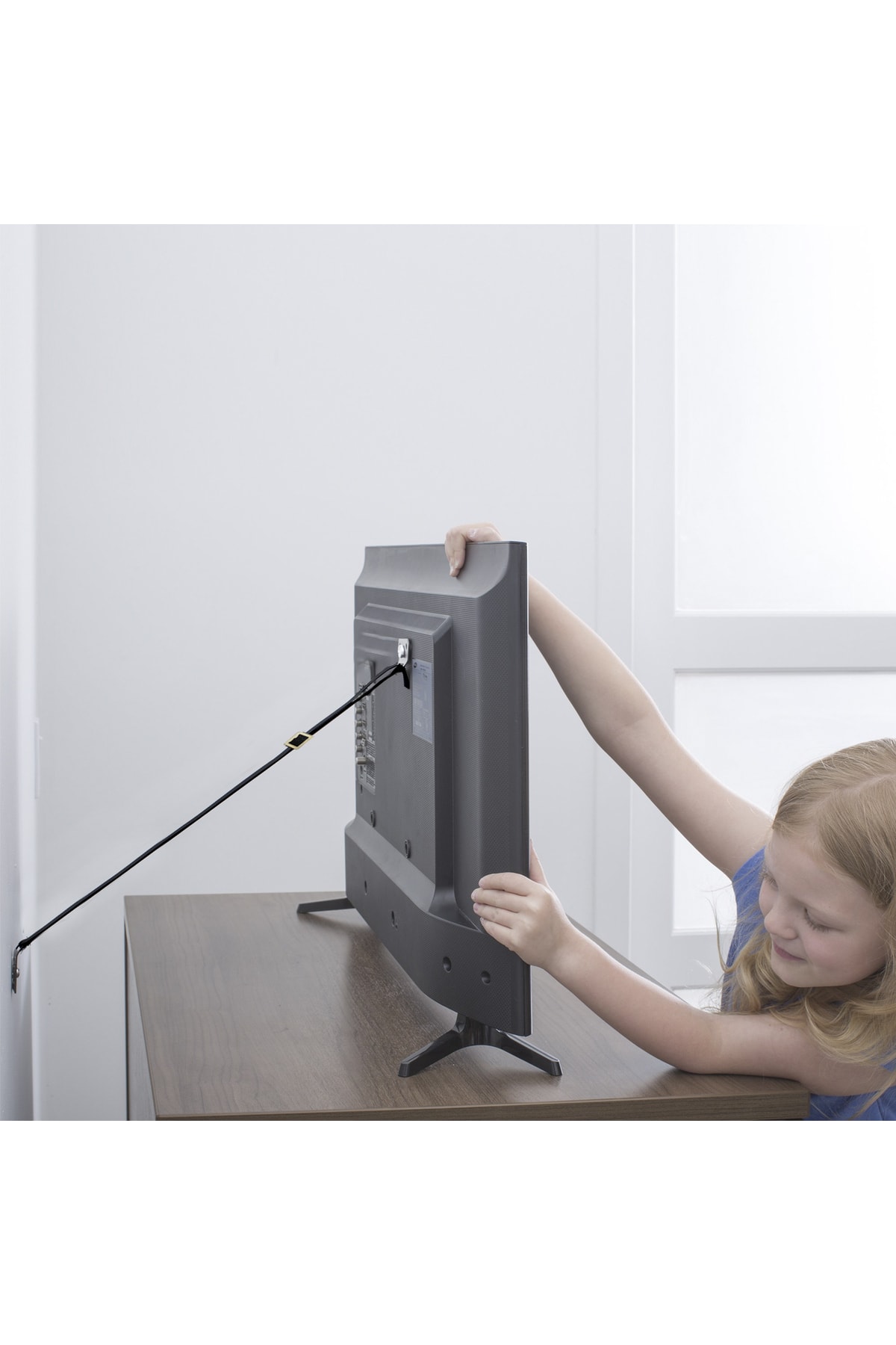 Miny Baby Beyaz Eşya Tv Sabitleme Deprem Güvenliği Kayışı-metal Başlıklı - Tse Test Raporlu fotoğrafı 5 (önizleme)