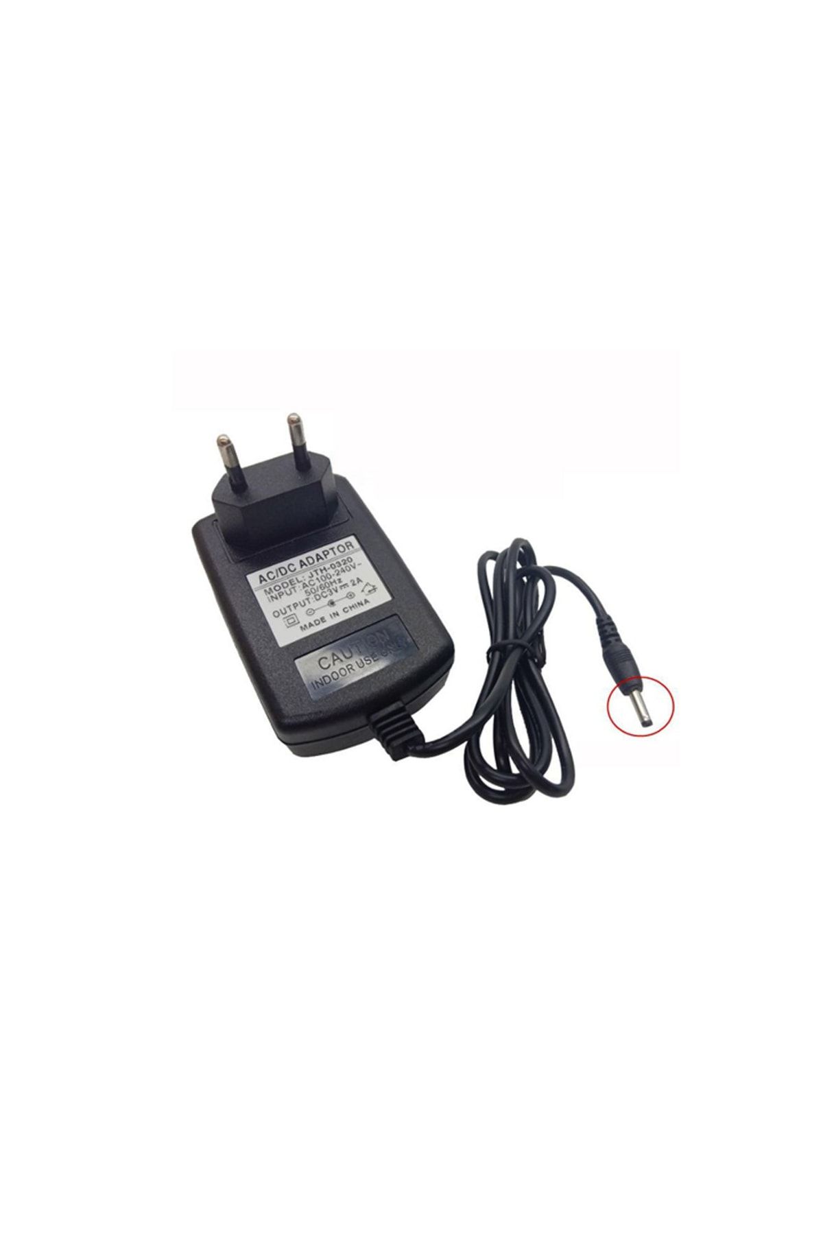 باتری و شارژر برقی 3 ولت 1000Mah شارژ آداپتور 3000Mah 35 135 35X135 پاورتچ  Powertec