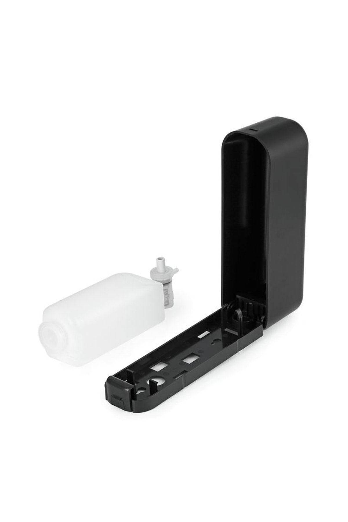 Oliva Nero-Dozator de șampon pentru baie Suport dozator de săpun lichid Cap de săpun montat pe perete 350 Cl 8