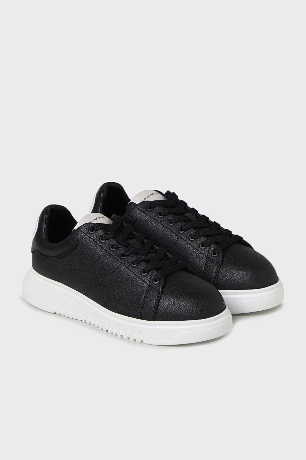 Emporio Armani Black Sneaker Men s Shoes