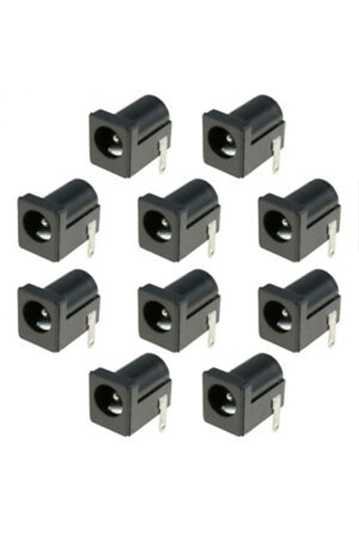 20 Adet Dişi Şase Jak Dc 5.5-2.1mm Dc Power Jack Adaptör Soket