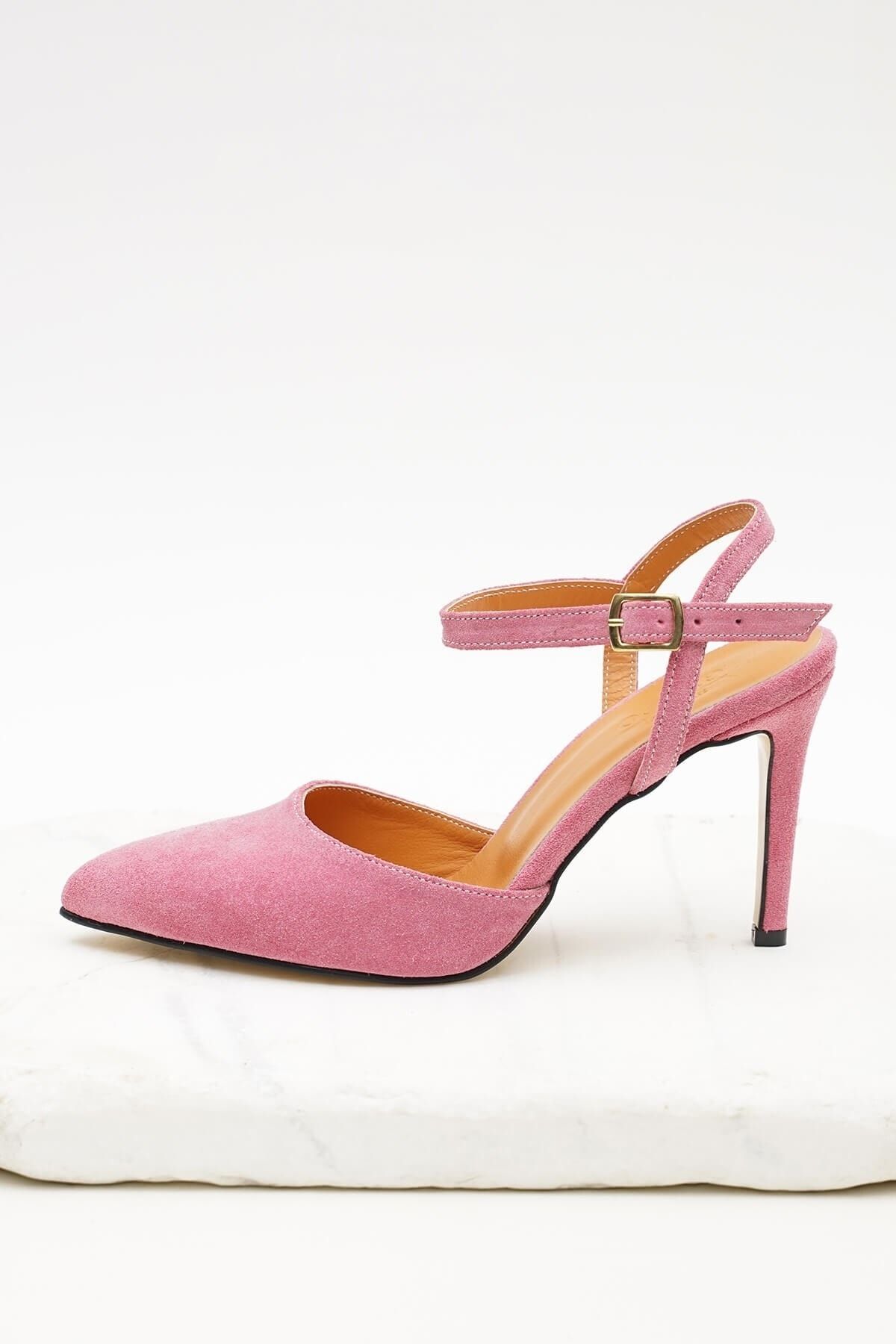 Pink Comfort Flex Cut Out Peep Toe Heels | New Look