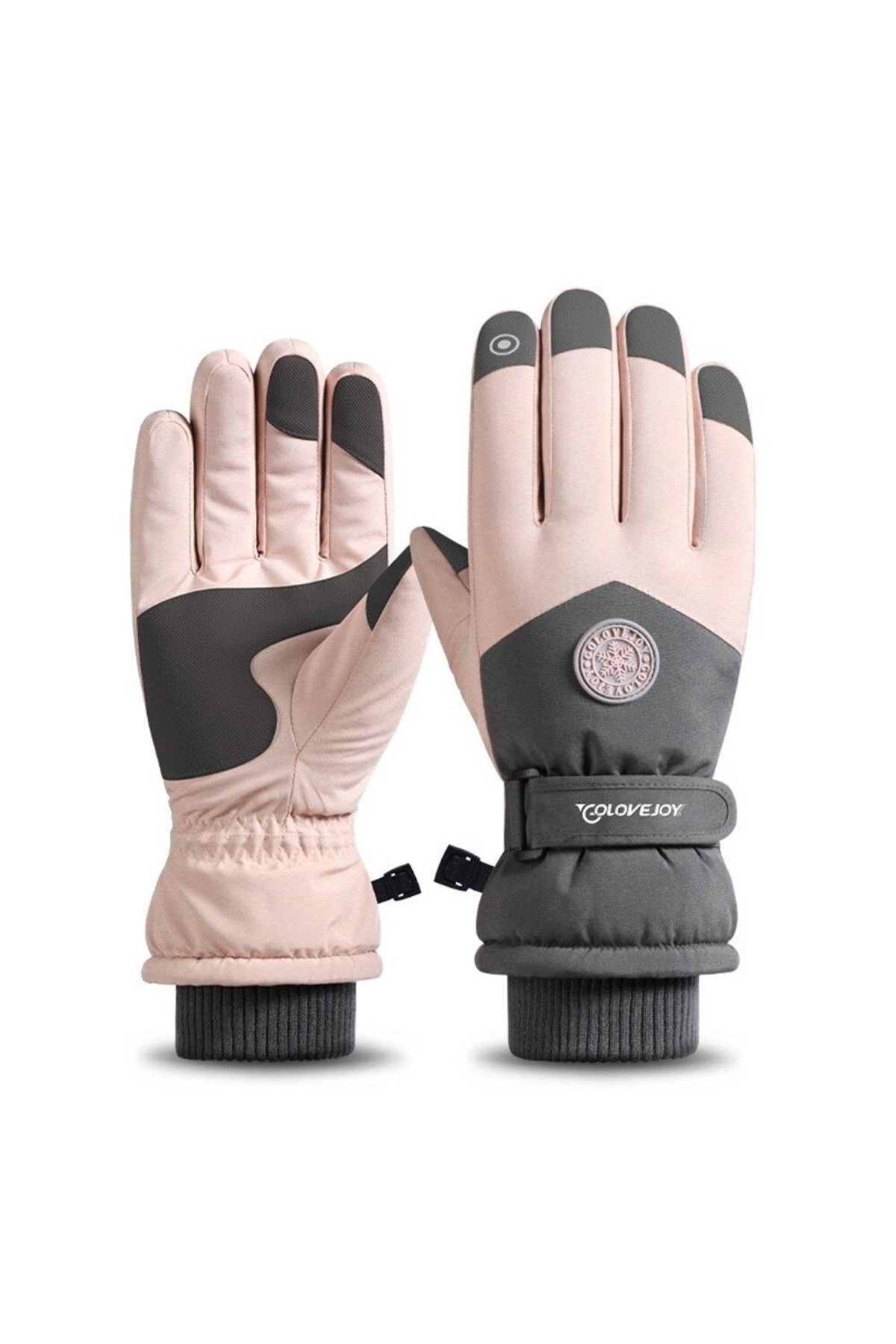 Zigver Golovejoy Ultralight Su Geçirmez Dokunmatik Kayak & Snowboard Kayak Eldiveni