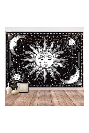 150cm 200cm Sleeping Moon And Sun Duvar Halısı KDH100